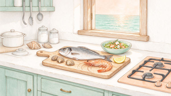 Fine seafood 
speaks for itself.