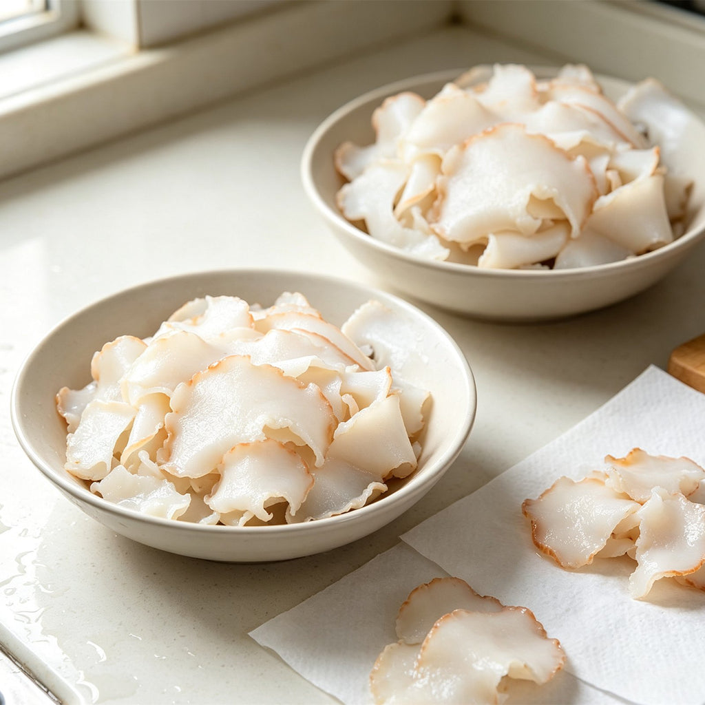 Fresh Sliced Sea Snail Meat
