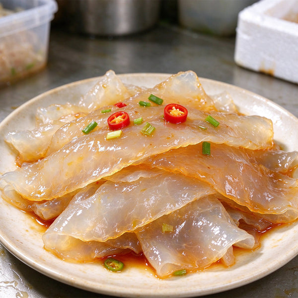 Fresh Chilled Jellyfish Salad Slices