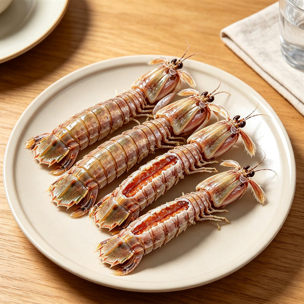 Fresh Whole Raw Mantis Shrimp