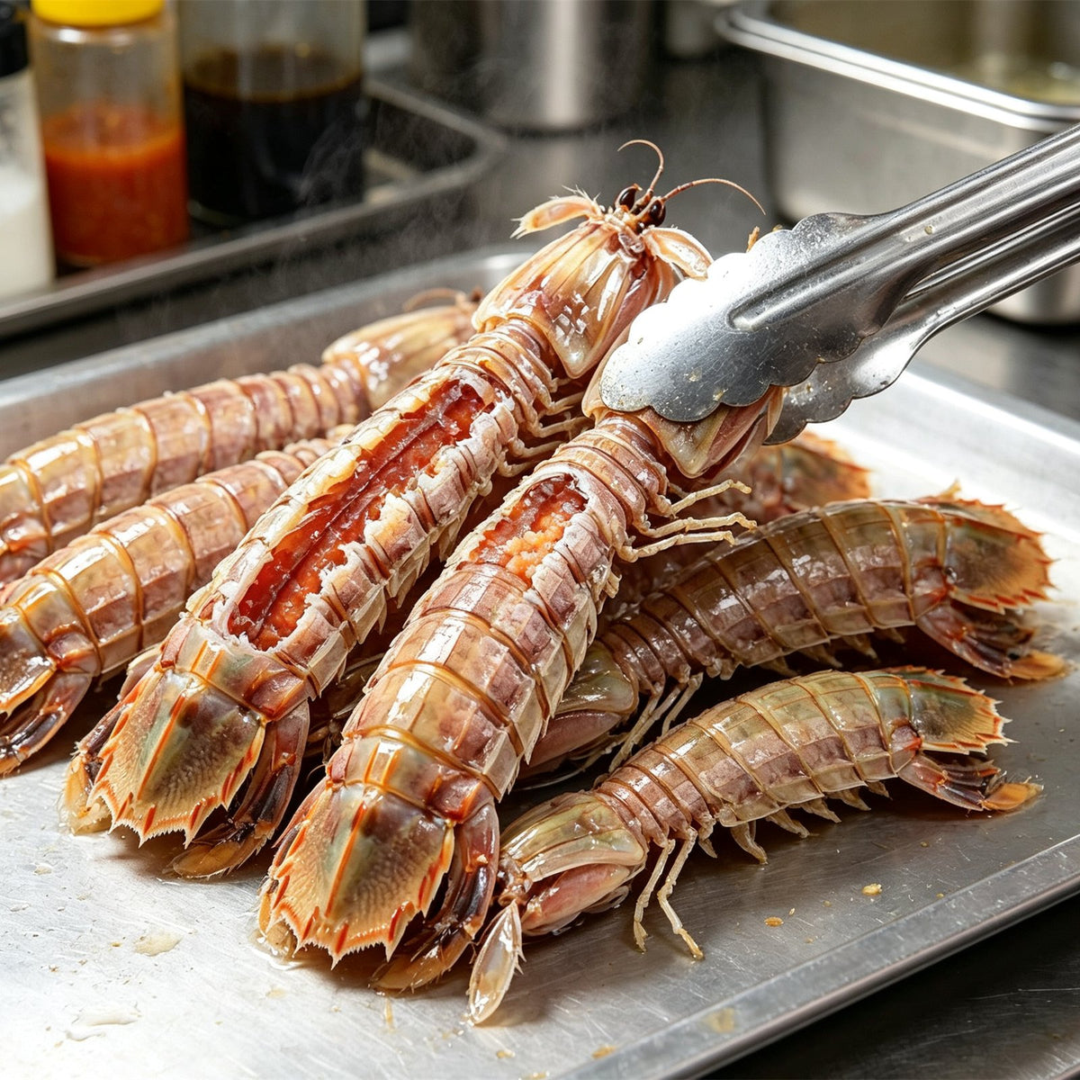 Fresh Whole Raw Mantis Shrimp