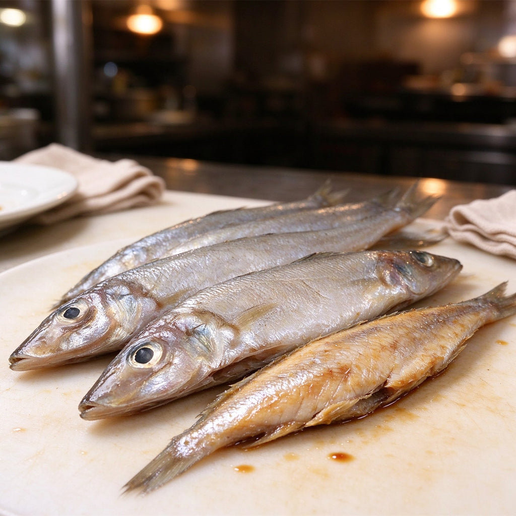 Fresh Whole Raw Silver Sardines