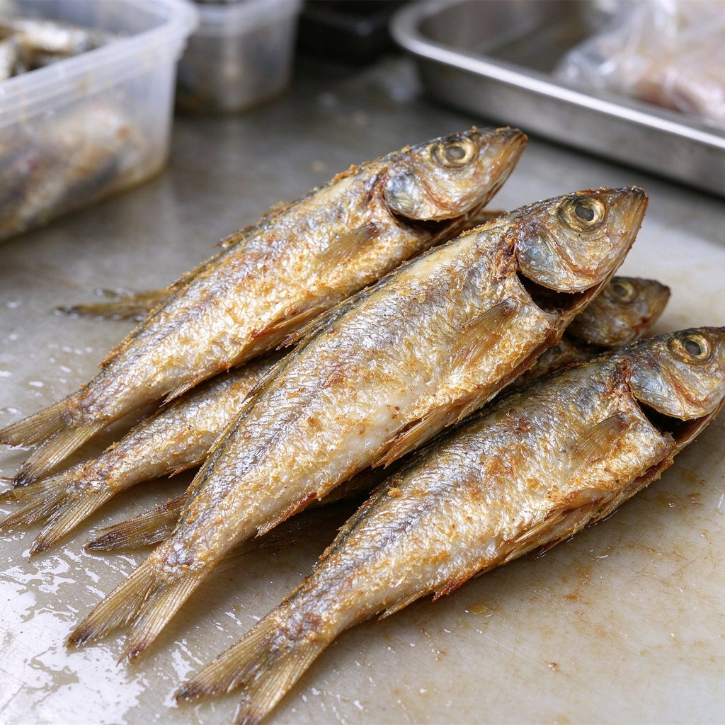 Fresh Whole Raw Silver Sardines