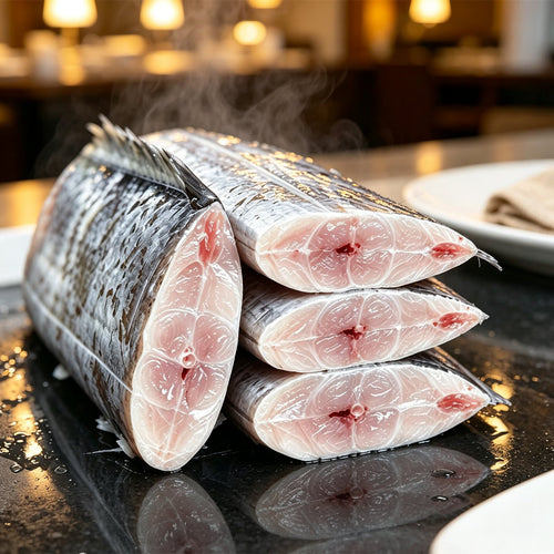 Fresh Raw Beltfish Cut Steaks