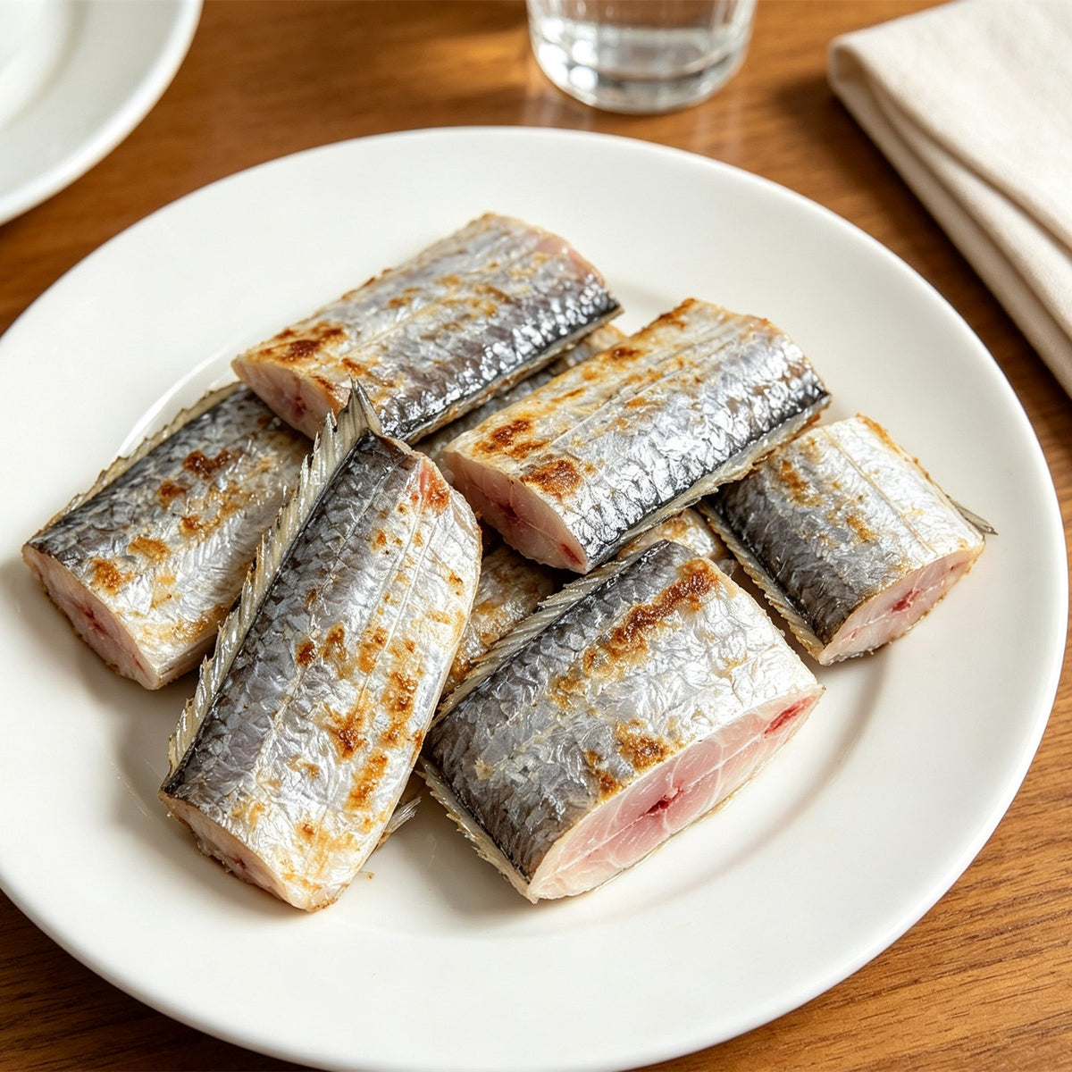 Fresh Raw Beltfish Cut Steaks
